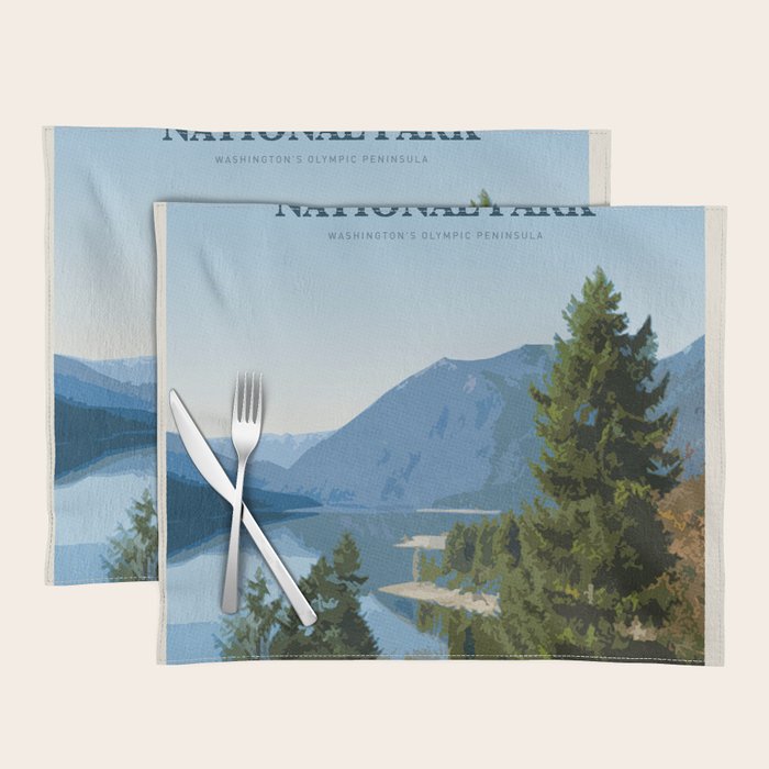 Visit the Olympic National Park Placemat Gallery Image 1