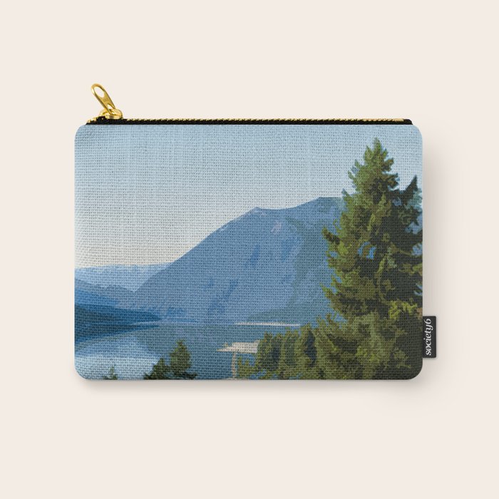 Visit the Olympic National Park Carry All Pouch Gallery Image 1