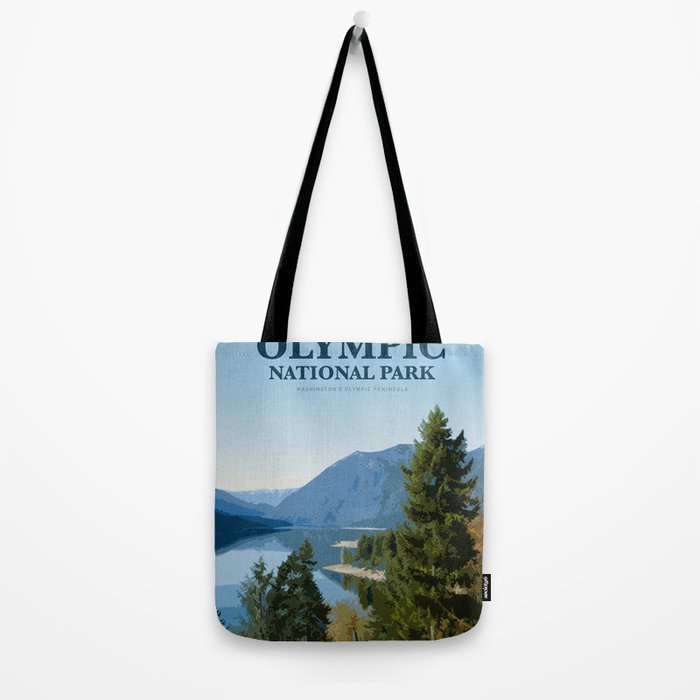 Visit the Olympic National Park Tote Bag Gallery Image 2
