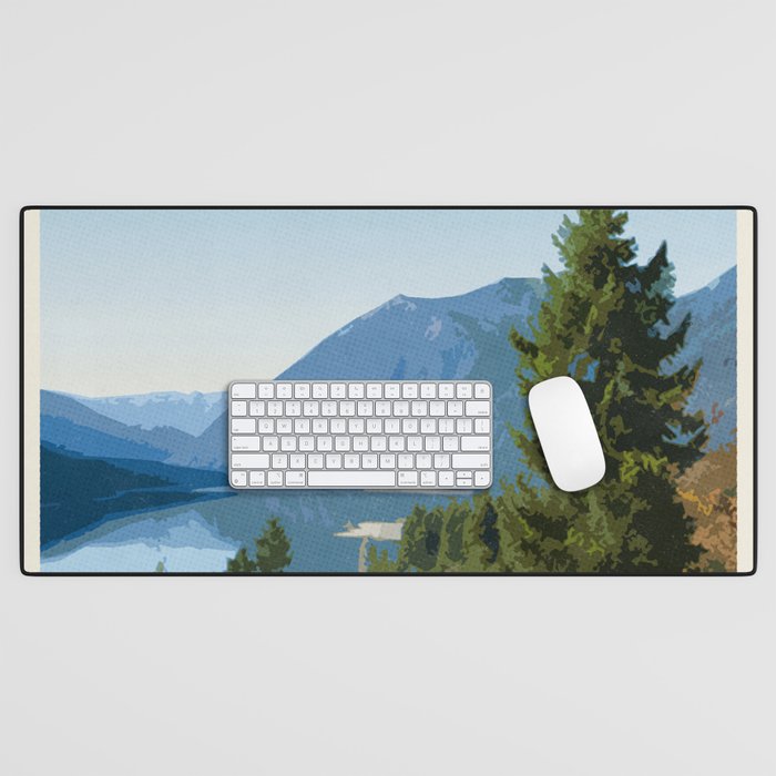 Visit the Olympic National Park Desk Mat Gallery Image 1