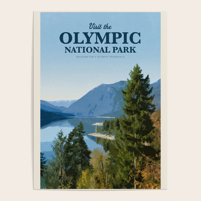Visit the Olympic National Park Poster Gallery Image 4