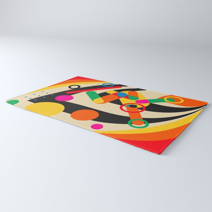 Happy Skateboarding Rug Gallery Image 3