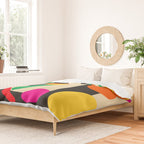 Happy Skateboarding Duvet Cover Gallery Image 2