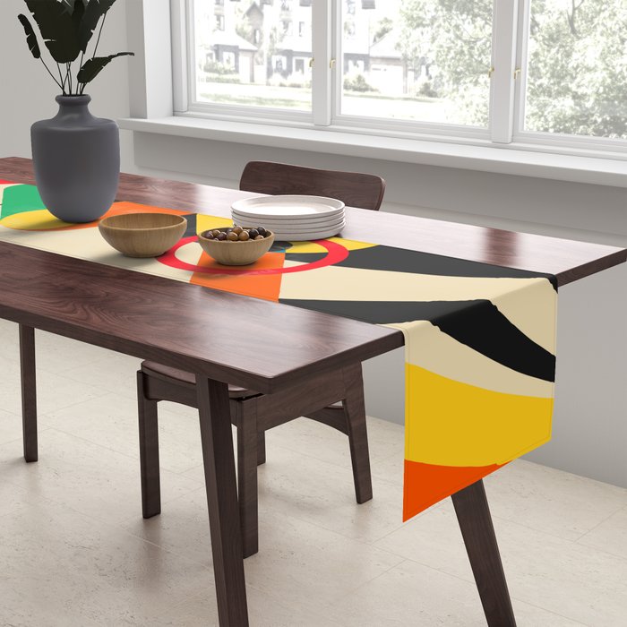 Happy Skateboarding Table Runner Gallery Image 2