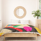 Happy Skateboarding Duvet Cover Gallery Image 3