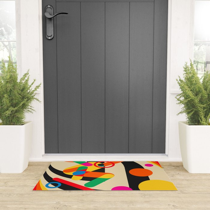Happy Skateboarding Welcome Mat Gallery Image 3