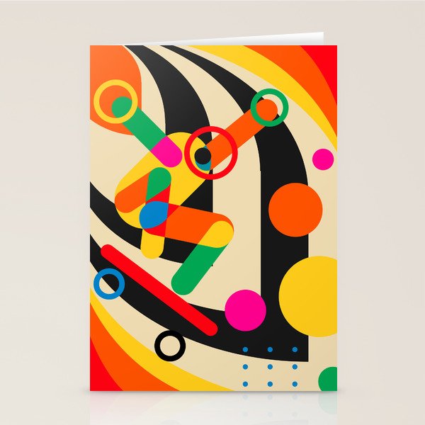 Happy Skateboarding Stationery Card Gallery Image 2