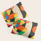Happy Skateboarding Pillow Sham Gallery Image 3