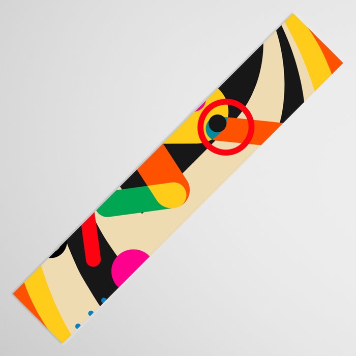 Happy Skateboarding Table Runner Gallery Image 3