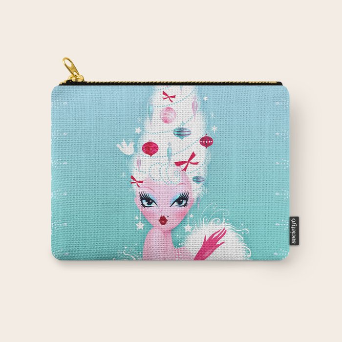 Christmas Coiffure Carry All Pouch Gallery Image 1