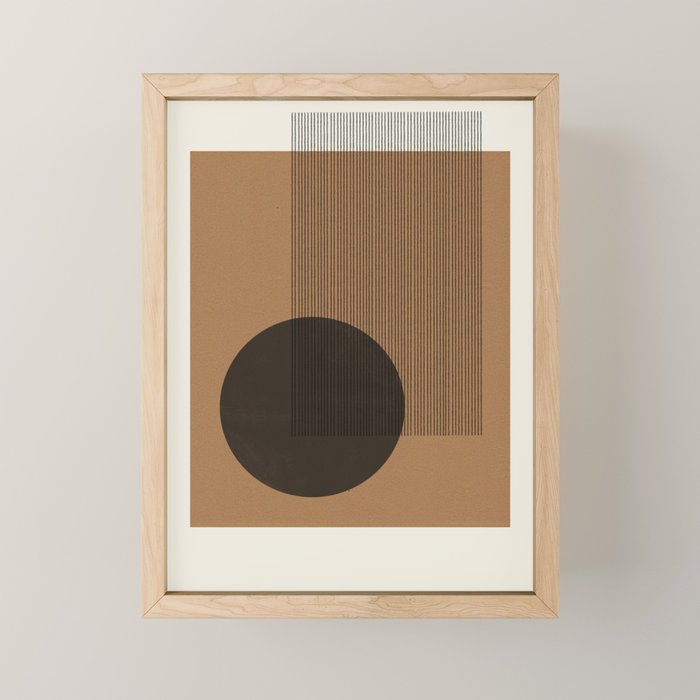 Modern Balance Composition Mini Art Print Gallery Image 1