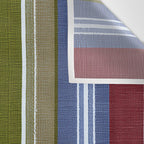 Warm Heritage Stripe Design Wall Tapestry Gallery Image 3