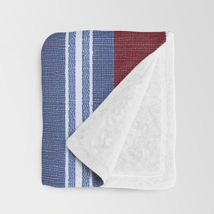 Warm Heritage Stripe Design Throw Blanket Gallery Image 3