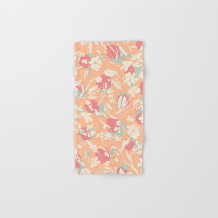 Abstract wild garden SM Bath Towel Gallery Image 1