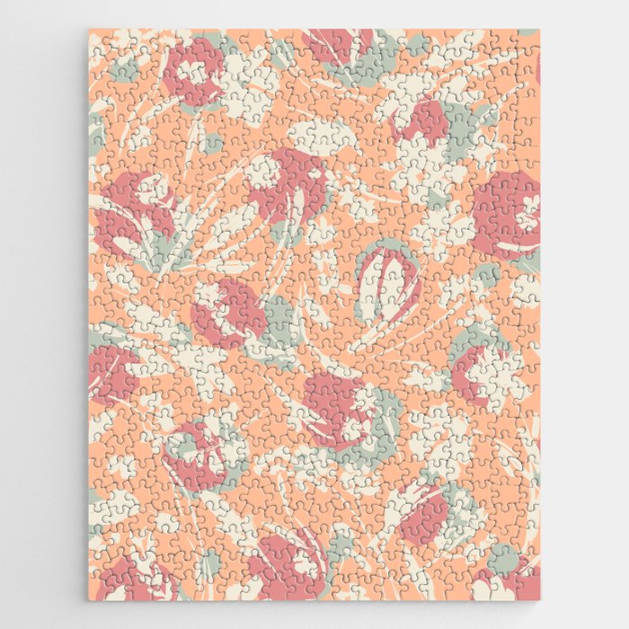 Abstract wild garden SM Jigsaw Puzzle Gallery Image 1