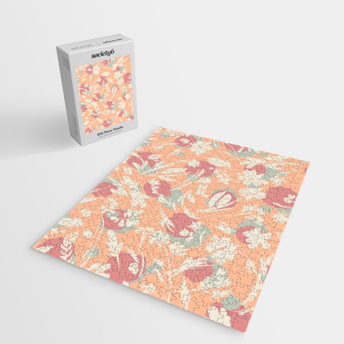 Abstract wild garden SM Jigsaw Puzzle Gallery Image 2