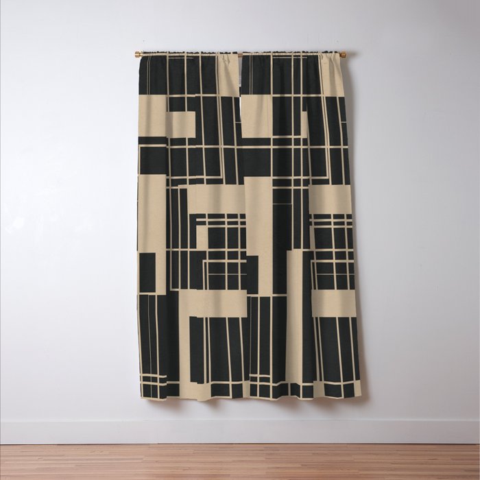 Lines in Motion 14 Window Curtain Gallery Image 3