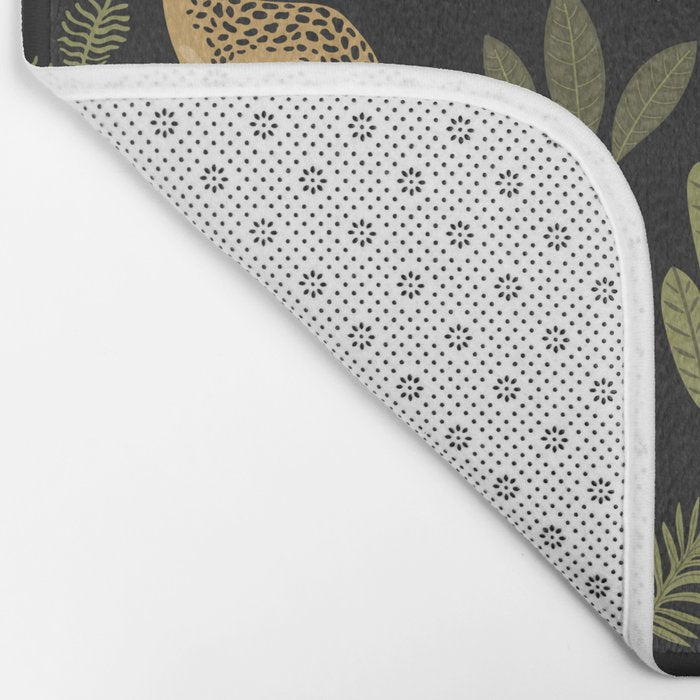 Jungle Night Cheetah Prints Bath Mat Gallery Image 2
