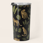 Jungle Night Cheetah Prints Travel Mug Gallery Image 3