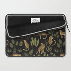 Jungle Night Cheetah Prints Laptop Sleeve Gallery Image 2