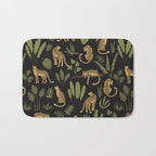 Jungle Night Cheetah Prints Bath Mat Gallery Image 1