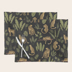 Jungle Night Cheetah Prints Placemat Gallery Image 1