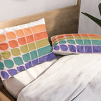 Colorful Changing Shapes Pillow Sham Gallery Image 2