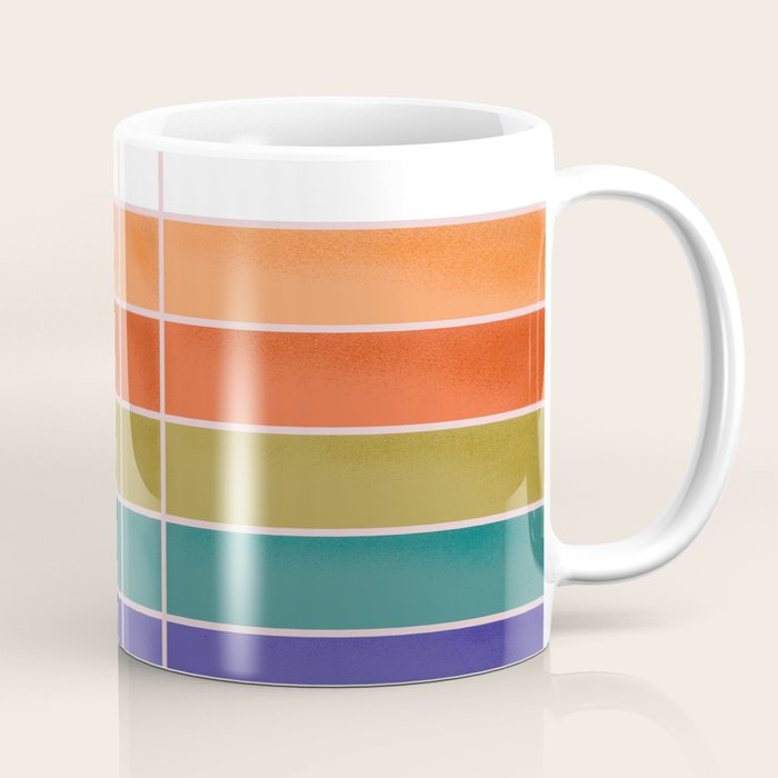 Colorful Changing Shapes Coffee Mug Gallery Image 1