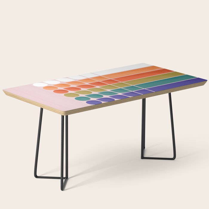 Colorful Changing Shapes Coffee Table Gallery Image 1