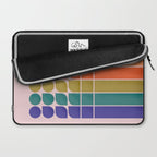 Colorful Changing Shapes Laptop Sleeve Gallery Image 2