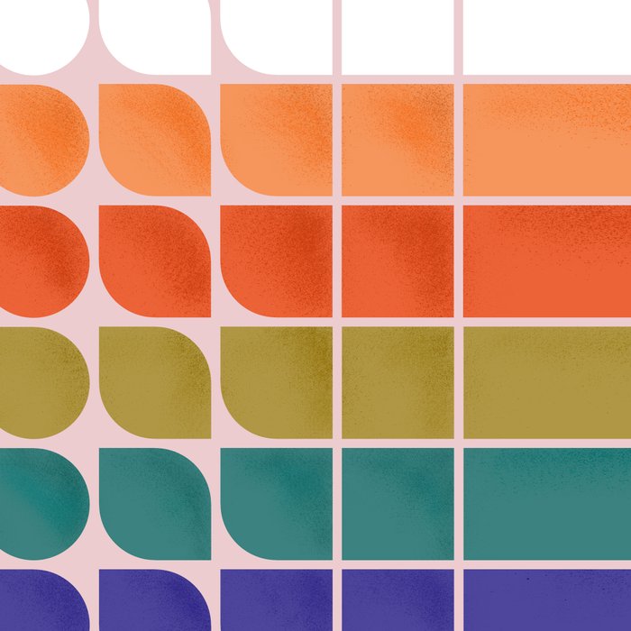 Colorful Changing Shapes Coffee Mug Gallery Image 2