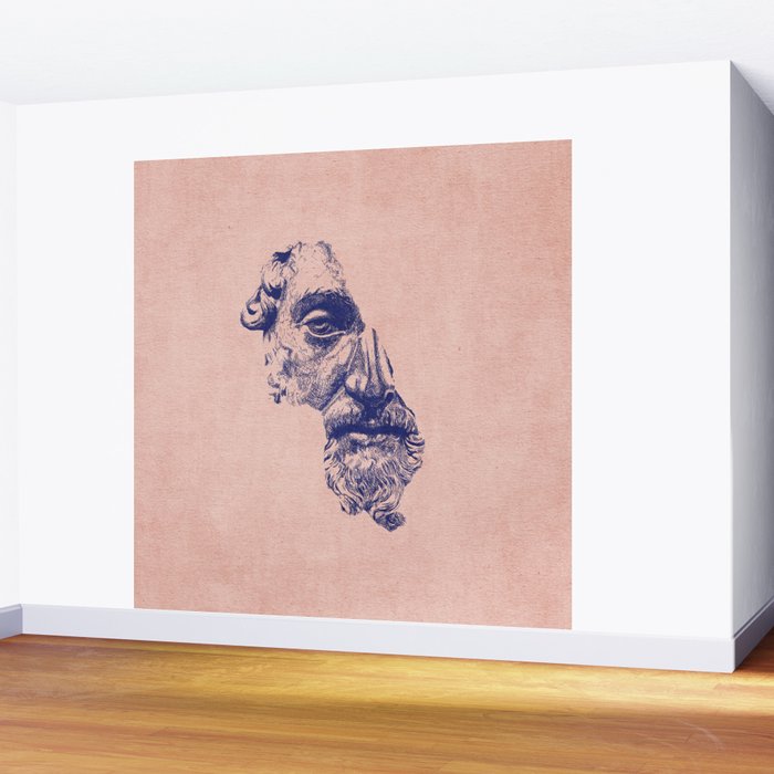 MARCUS AURELIUS ANTONINUS AUGUSTUS / Ballpen Wall Mural Gallery Image 2