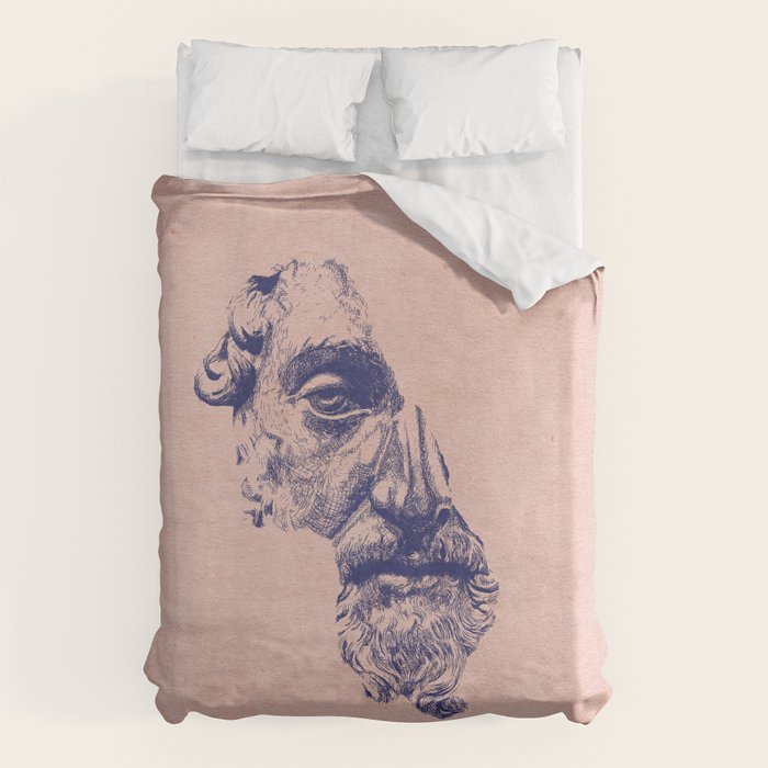 MARCUS AURELIUS ANTONINUS AUGUSTUS / Ballpen Duvet Cover Gallery Image 6