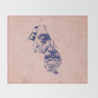 MARCUS AURELIUS ANTONINUS AUGUSTUS / Ballpen Throw Blanket Gallery Image 2