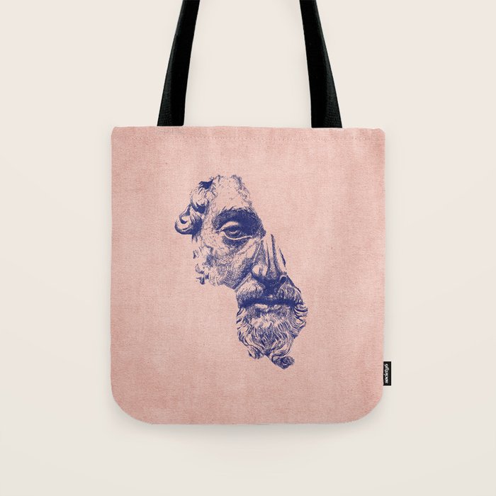 MARCUS AURELIUS ANTONINUS AUGUSTUS / Ballpen Tote Bag Gallery Image 1