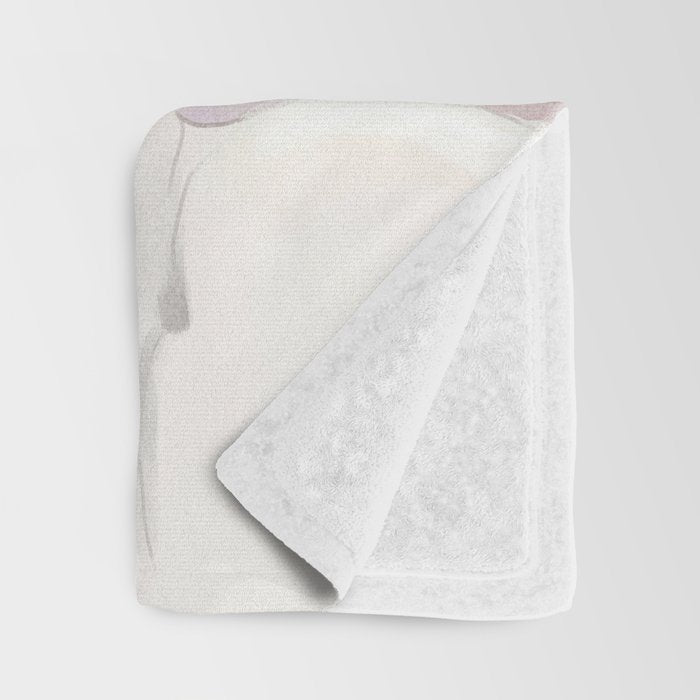 Morning with a friend Throw Blanket Gallery Image 3