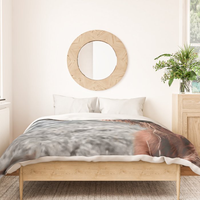 Highland Cow Duvet Cover Gallery Image 3