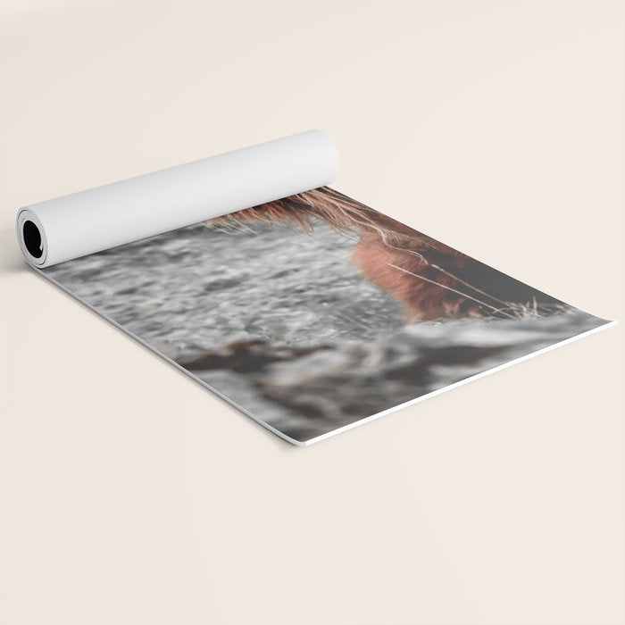 Highland Cow Yoga Mat Gallery Image 2