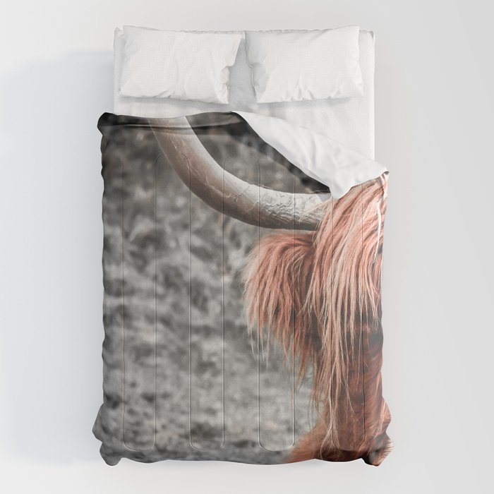 Highland Cow Comforter Gallery Image 1