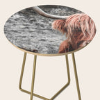 Highland Cow Side Table Gallery Image 2
