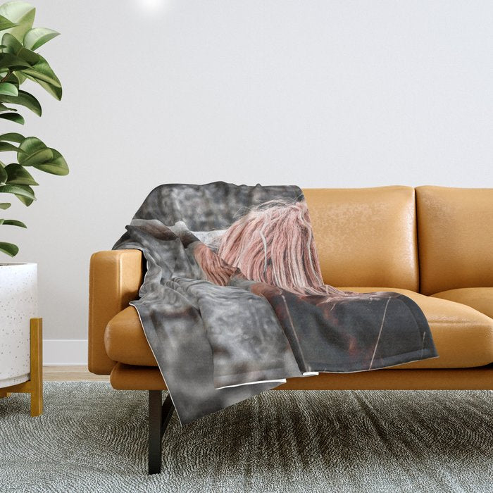 Highland Cow Throw Blanket Gallery Image 1