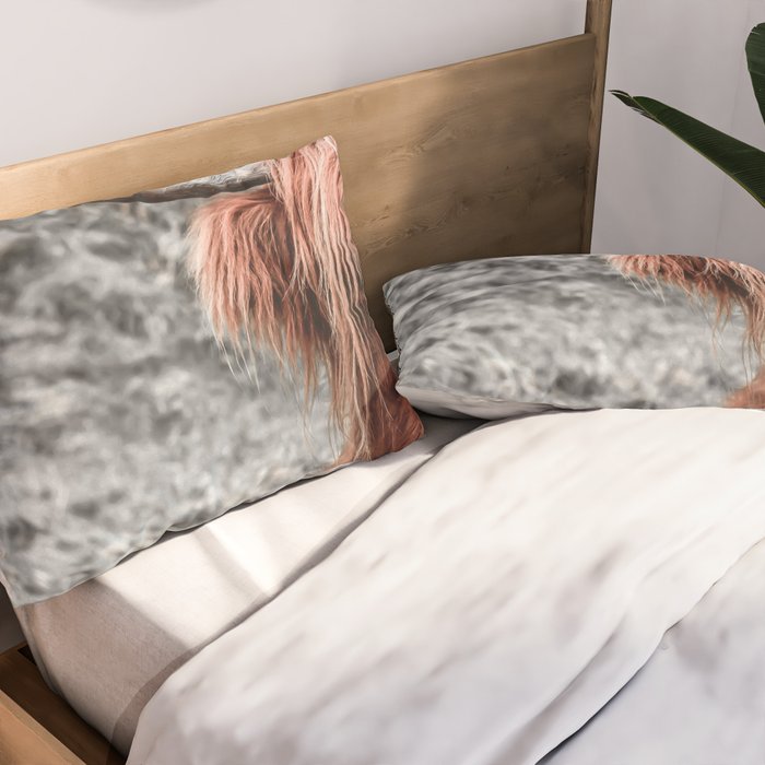 Highland Cow Pillow Sham Gallery Image 2