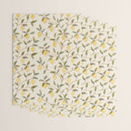 William Morris Vintage Lemon Tree Pattern Wrapping Paper Gallery Image 3