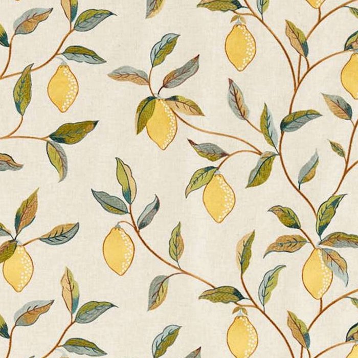 William Morris Vintage Lemon Tree Pattern Coffee Mug Gallery Image 2