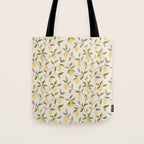 William Morris Vintage Lemon Tree Pattern Tote Bag Gallery Image 1