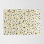 William Morris Vintage Lemon Tree Pattern Rug Gallery Image 2