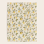 William Morris Vintage Lemon Tree Pattern Poster Gallery Image 4
