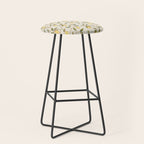 William Morris Vintage Lemon Tree Pattern Stool Gallery Image 1