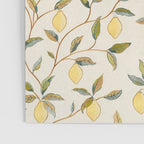 William Morris Vintage Lemon Tree Pattern Poster Gallery Image 3