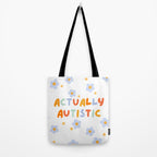 Actually Autistic  Tote Bag Gallery Image 2
